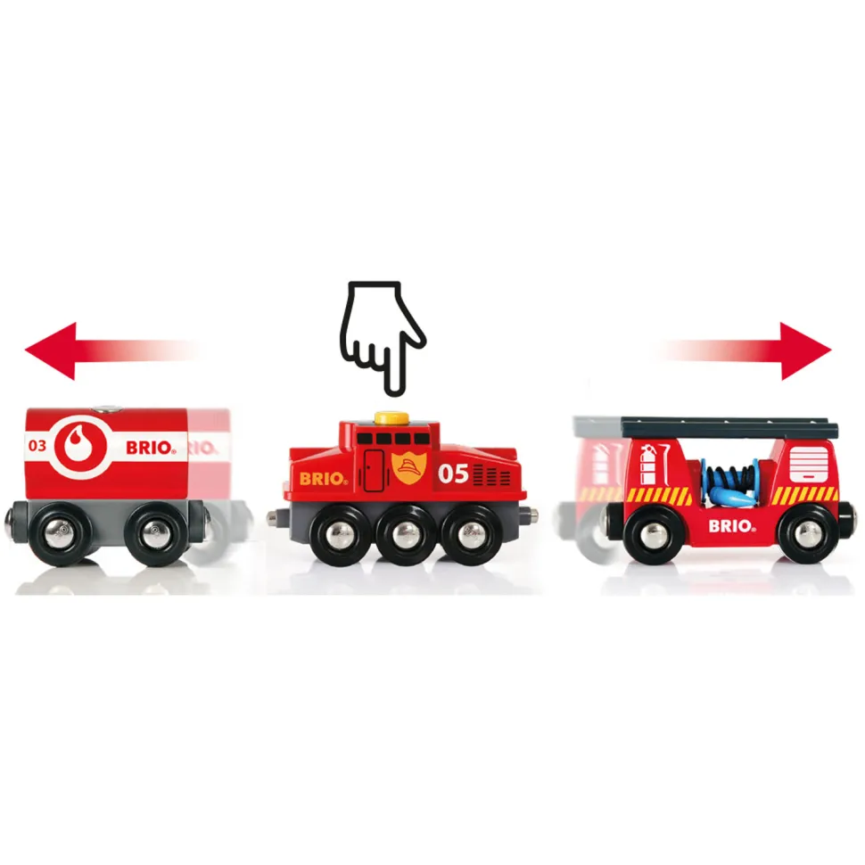 Train des pompiers - Brio