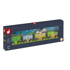 Train Ferme en Bois - Story - Janod