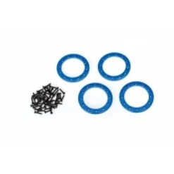Traxxas Anneaux 1.9 Aluminium Bleu (X4) - Traxxas