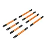 Traxxas Bielettes De Suspension Avant et Arriere Alu Anodisées Orange TRX-4M - Traxxas