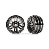 Traxxas Jante 1.1 Chromées Noires (par 2) TRX-4M - Traxxas