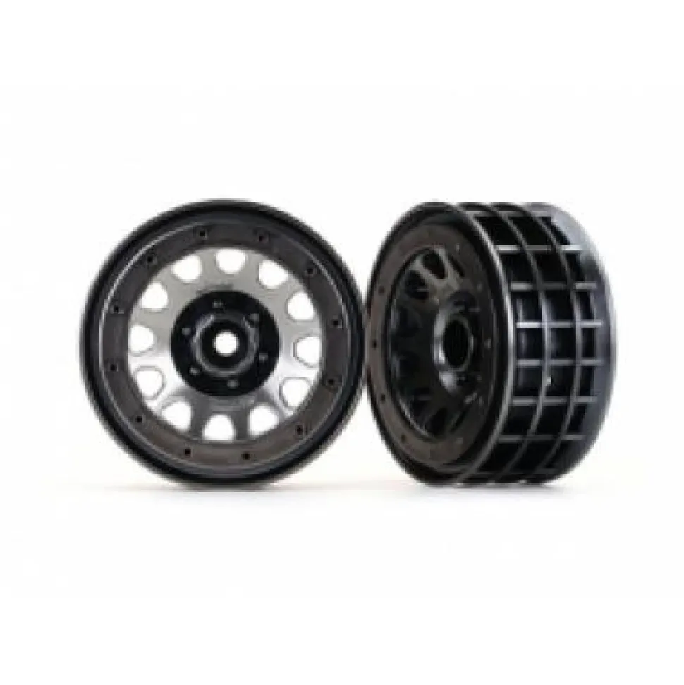 Traxxas Jantes Chromees Noire Method 105 2,2 (X2) - Traxxas
