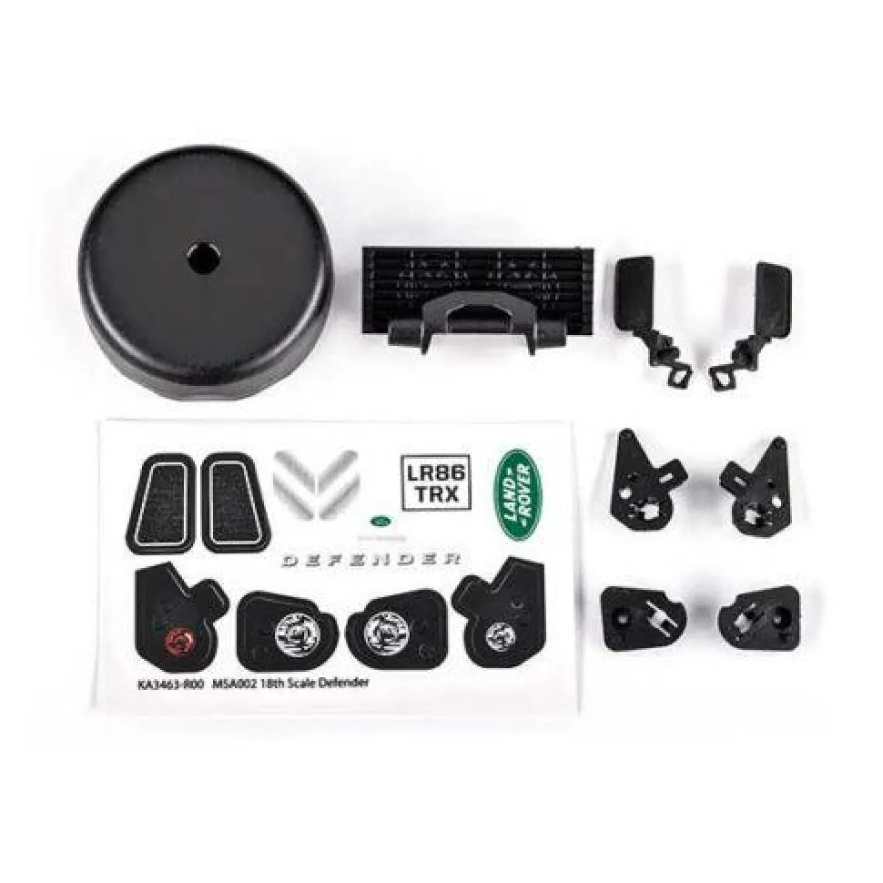 Traxxas Retroviseur Droite Gauche Snorkel pour TRX-4M - Traxxas