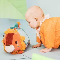 Triangle d'activités miroir - Jack le lion - Lilliputiens