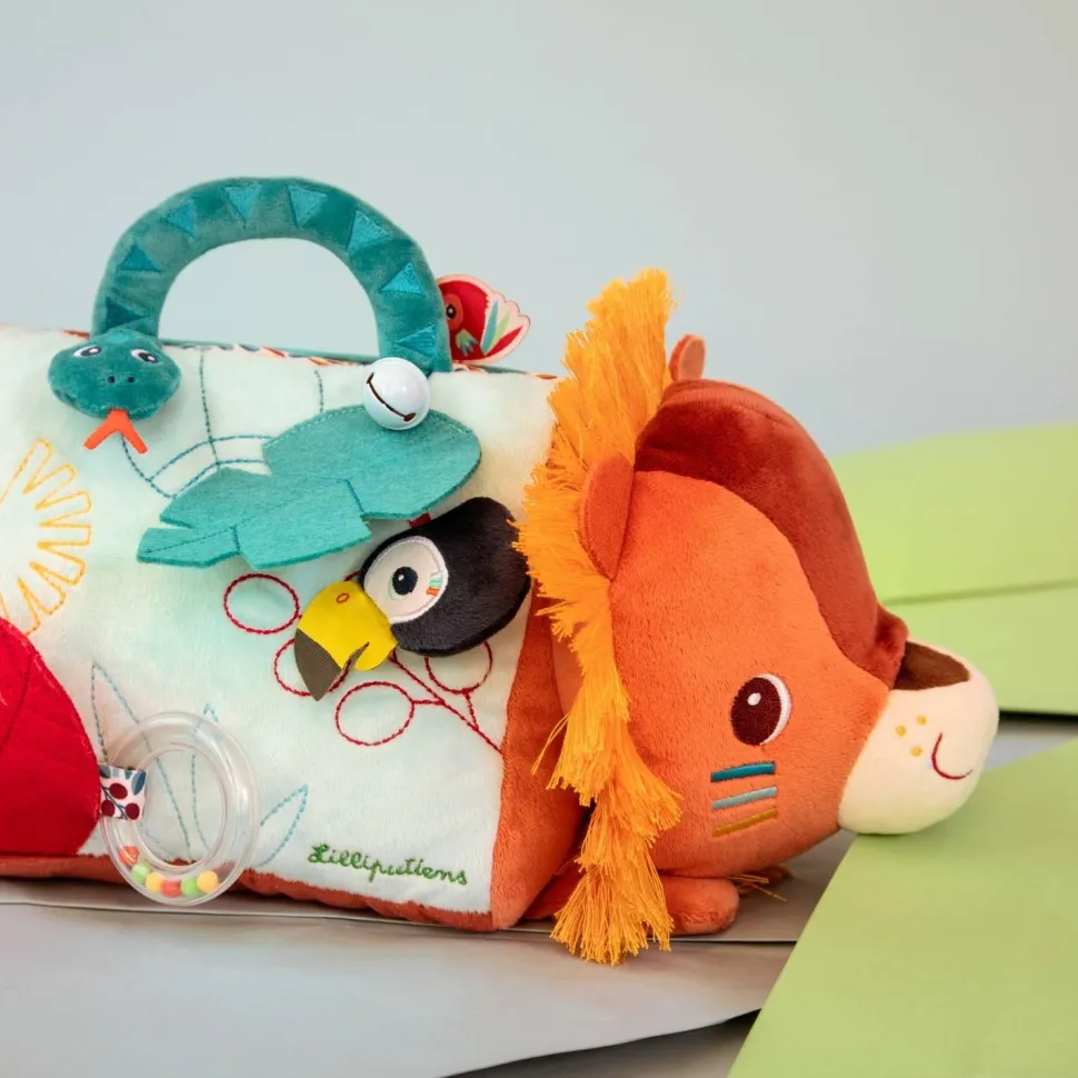 Triangle d'activités miroir - Jack le lion - Lilliputiens