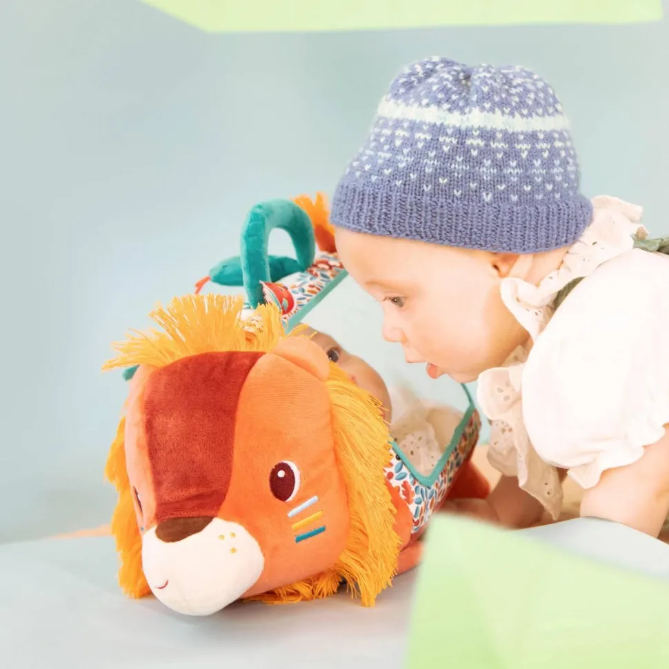 Triangle d'activités miroir - Jack le lion - Lilliputiens