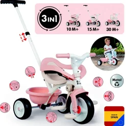Tricycle Be Move Confort Rose - Smoby