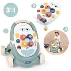 Trotteur Trotty 3 En 1 Little Smoby - Smoby