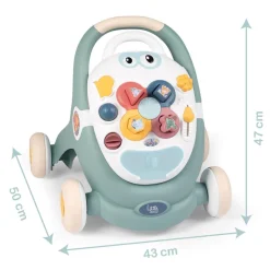 Trotteur Trotty 3 En 1 Little Smoby - Smoby