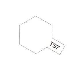 TS7 - bombe aérosol - 100 ML : Blanc Racing Brillant - Tamiya