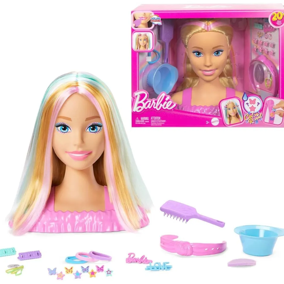 Tête À Coiffer Barbie Color Reveal - Mattel