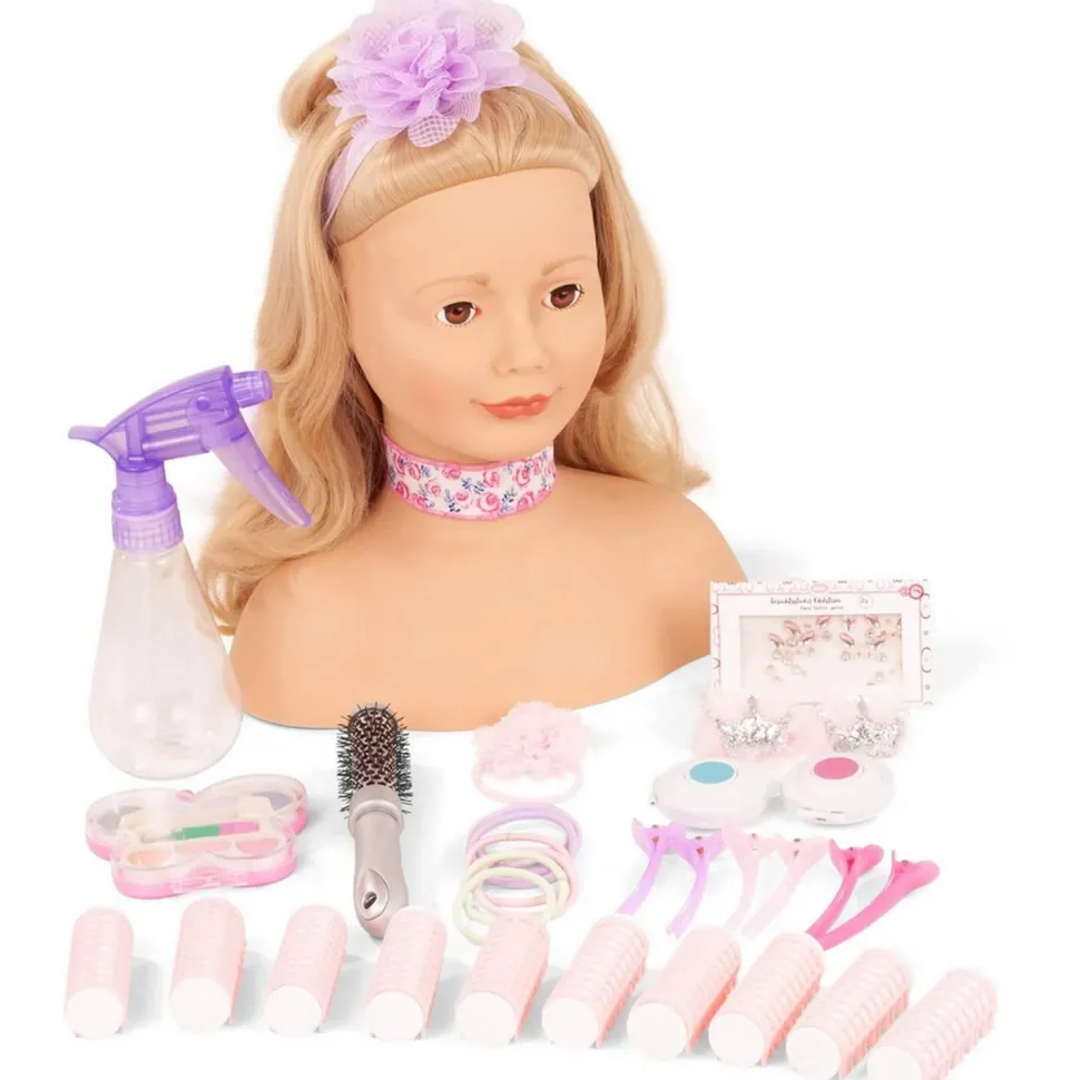 Tête à coiffer et à maquiller - Coiffure blonde - Signature Edition - Gotz