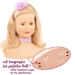 Tête à coiffer et à maquiller - Coiffure blonde - Signature Edition - Gotz