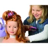 Tête à coiffer et à maquiller - Cheveux roux - Gotz