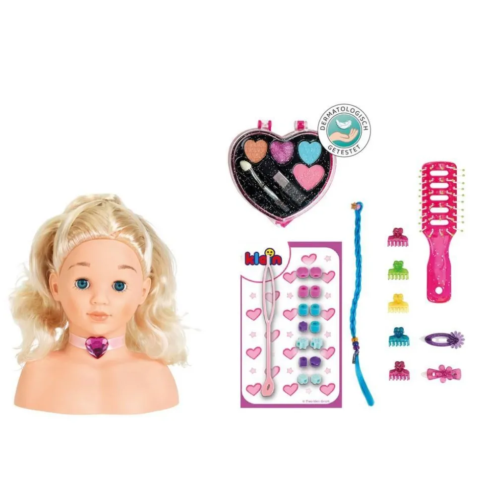 Tête à coiffer et à maquiller 25 cm Princess Coralie - Klein