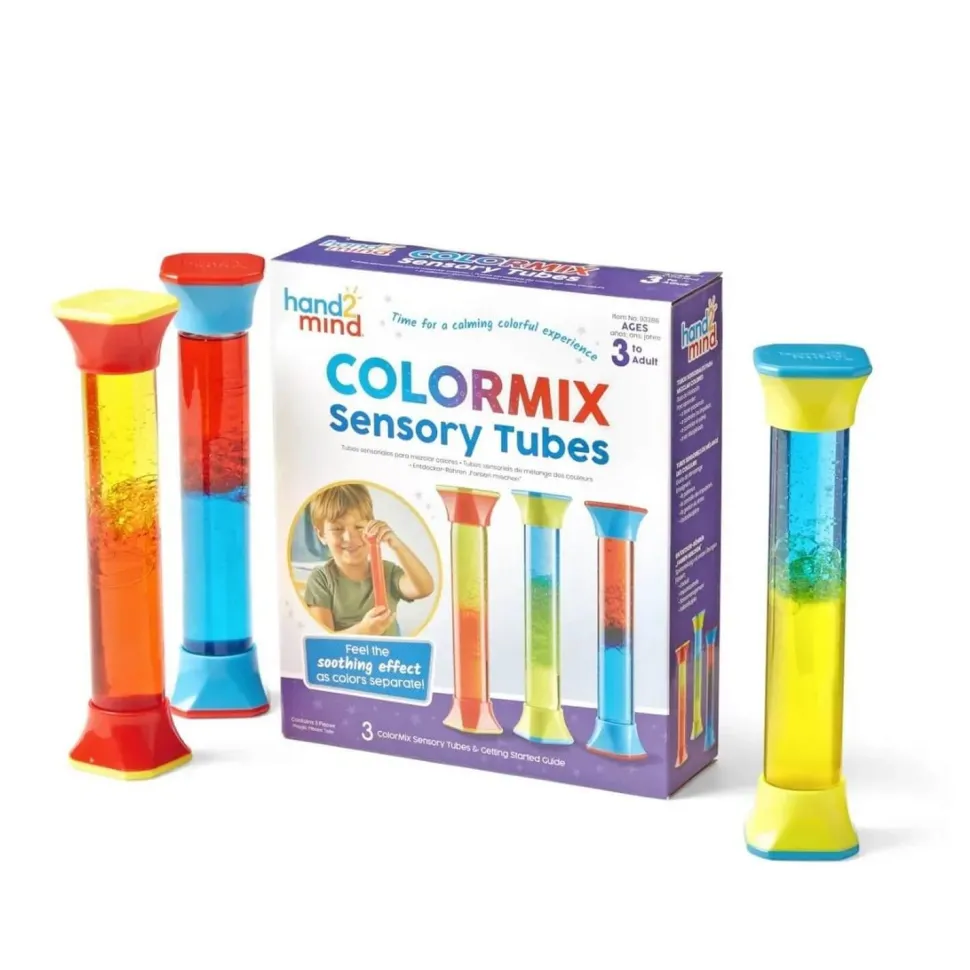 Tubes sensoriels : colormix sensory tubes - Learning Resources