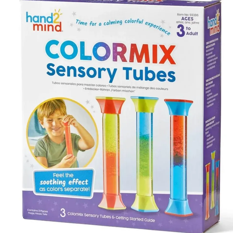 Tubes sensoriels : colormix sensory tubes - Learning Resources