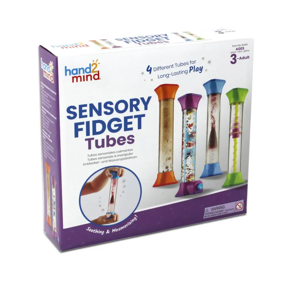 Tubes sensoriels à manipuler - Learning Resources