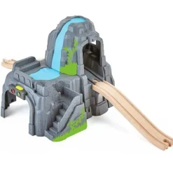 Tunnel de la montagne pour train avec sons et lumière - Hape