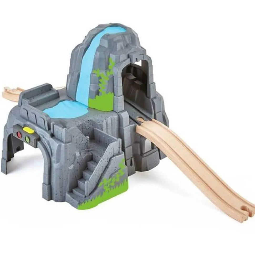 Tunnel de la montagne pour train avec sons et lumière - Hape