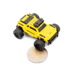 TURBO RACING MICRO MONSTER TRUCK RTR 1/76ÈME Jaune - Turbo Racing
