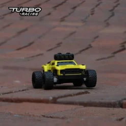 TURBO RACING MICRO MONSTER TRUCK RTR 1/76ÈME Jaune - Turbo Racing