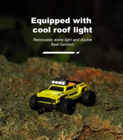 TURBO RACING MICRO MONSTER TRUCK RTR 1/76ÈME Jaune - Turbo Racing