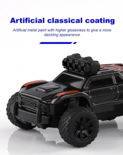 TURBO RACING MICRO MONSTER TRUCK RTR 1/76ÈME Jaune - Turbo Racing