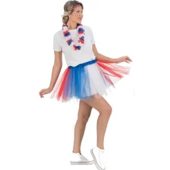Tutu Supporter France, bleu/blanc/rouge - RueDeLaFete