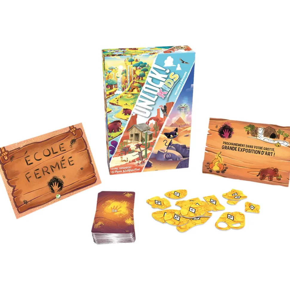 Unlock! Kids : Histoires d'époques - Asmodée