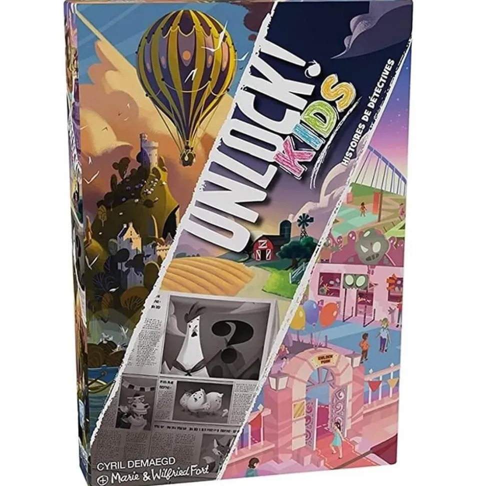 Unlock! Kids : UNE HISTOIRE DE DÉTECTIVES - Asmodée