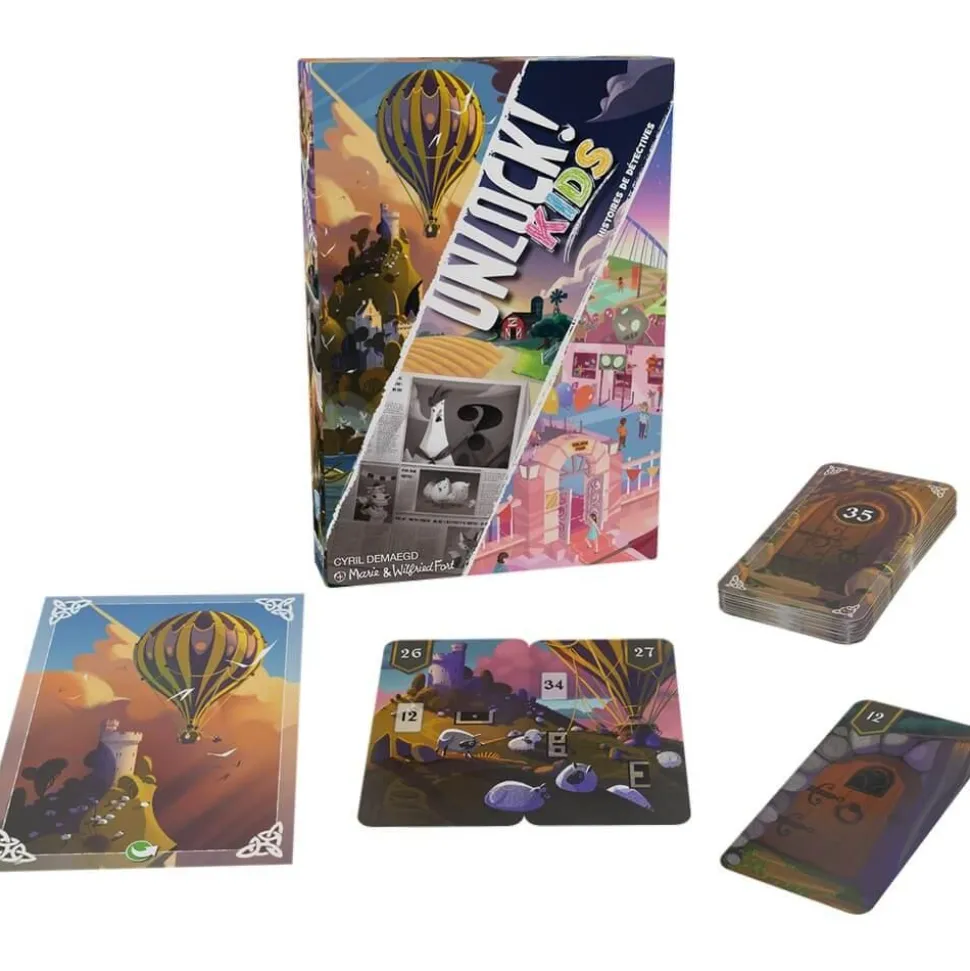 Unlock! Kids : UNE HISTOIRE DE DÉTECTIVES - Asmodée