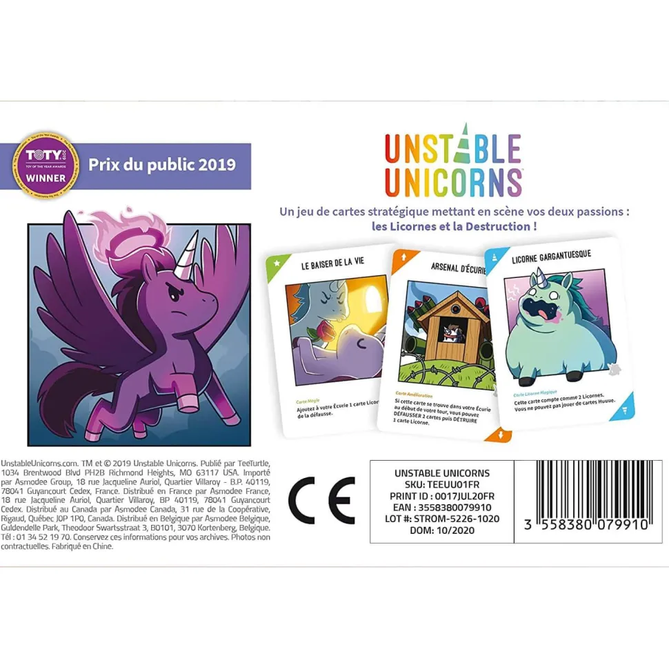 Unstable Unicorns - Asmodée