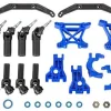 UPGRADE KIT DE TRANSMISSION RENFORCE BLEU - HOSS/SLASH/RUSLTER 4X4 - Traxxas