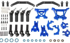 UPGRADE KIT DE TRANSMISSION RENFORCE BLEU - HOSS/SLASH/RUSLTER 4X4 - Traxxas
