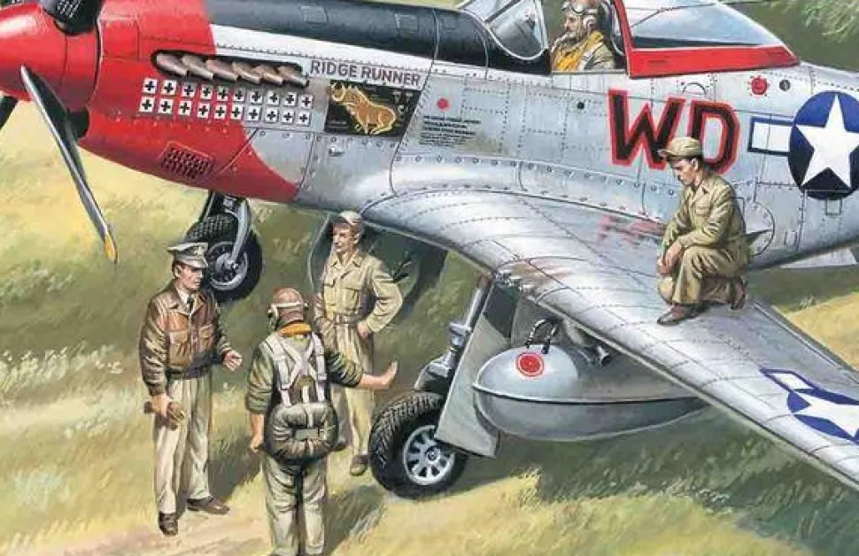 USAAF Piloten und Bodenpersonal - 1:48e - ICM - ICM