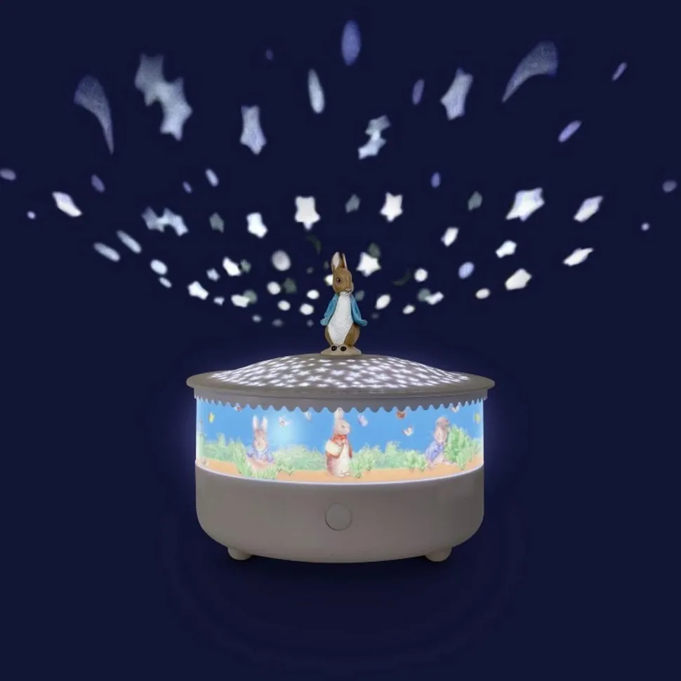 Veilleuse - Projecteur d'Étoiles Pierre Lapin© - Trousselier