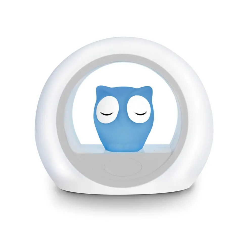 Veilleuse Lou le Hibou Anti-Pleurs - Bleu - Zazu