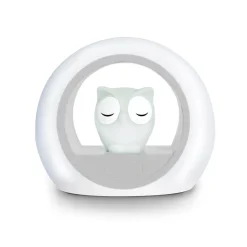 Veilleuse Lou le Hibou Anti-Pleurs - Gris - Zazu