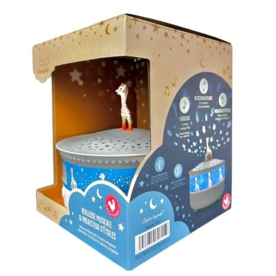 Veilleuse projecteur d'étoiles Sophie la Girafe© - Trousselier