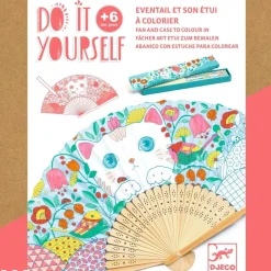 Éventail à colorier : Koneko - Djeco