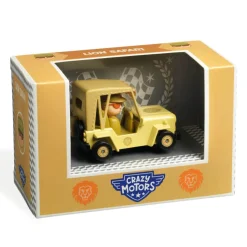 Véhicule Crazy Motors : Lion Safari - Djeco