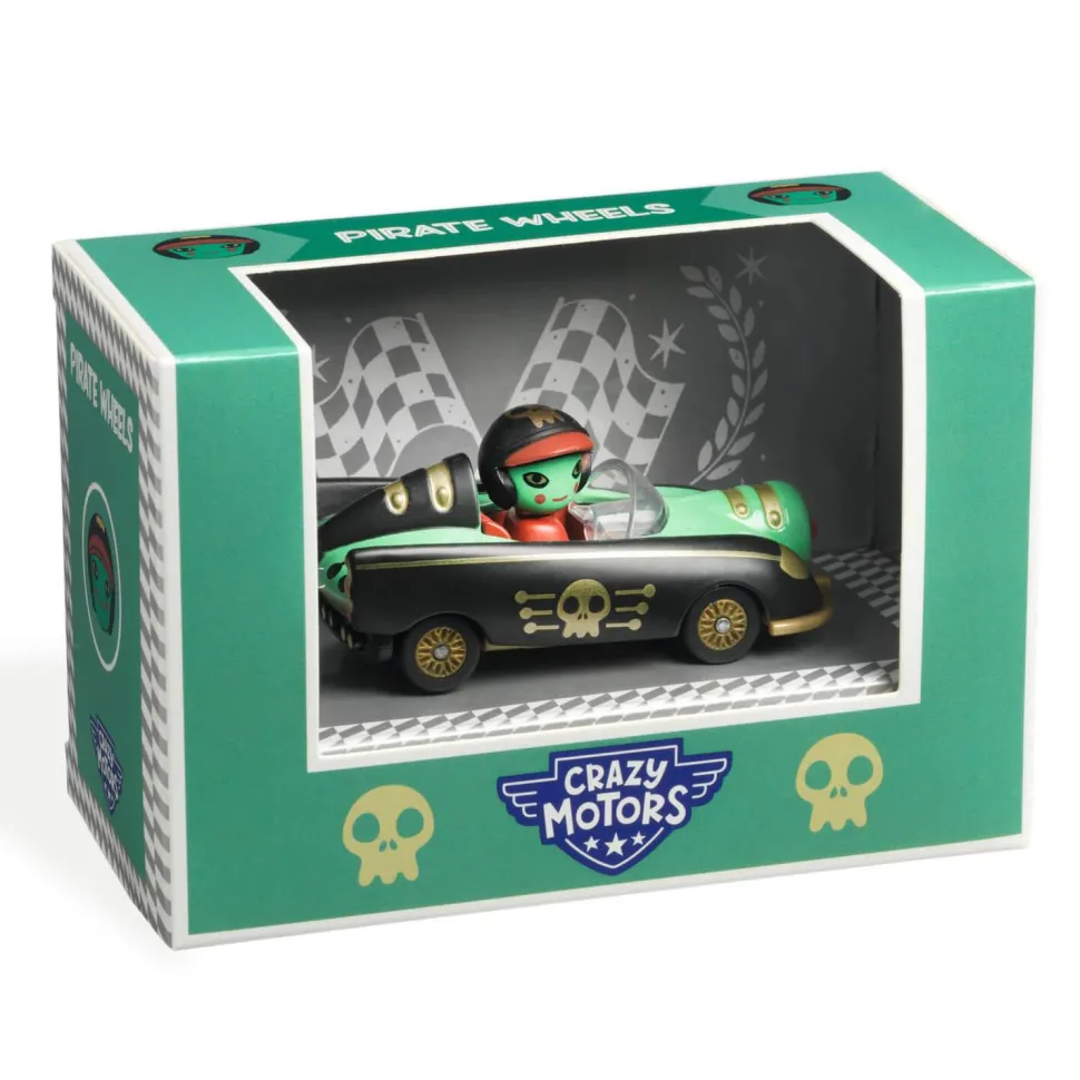 Véhicule Crazy Motors : Pirate wheels - Djeco