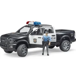 Véhicule de police : Pickup RAM 2500 avec figurine - Bruder