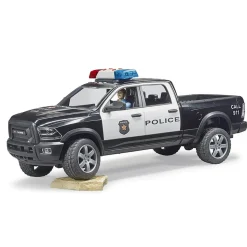 Véhicule de police : Pickup RAM 2500 avec figurine - Bruder