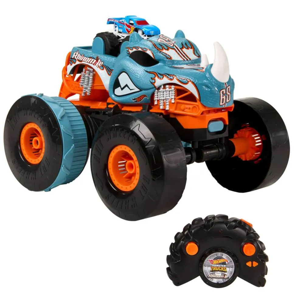 Véhicule Hot Wheels Radiocommandé : Rhinomite Transformable - Hot Wheels