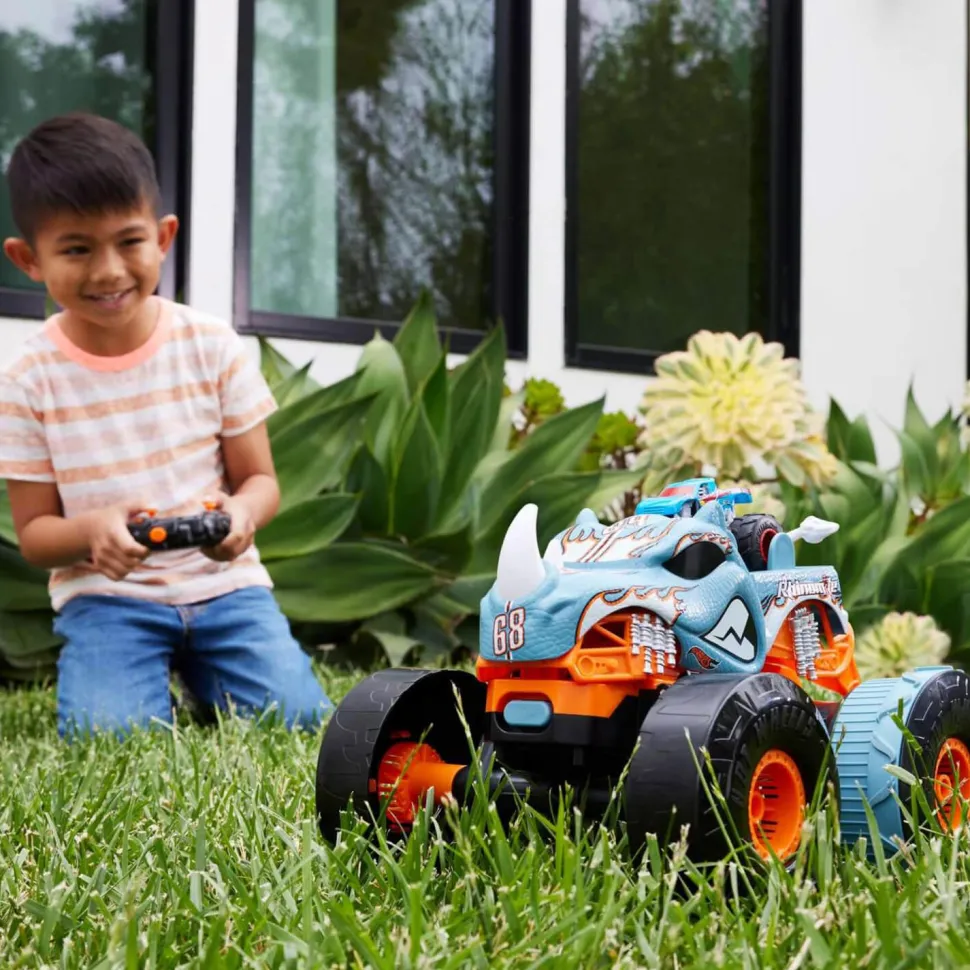 Véhicule Hot Wheels Radiocommandé : Rhinomite Transformable - Hot Wheels