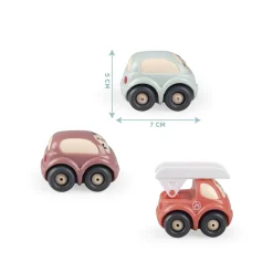 Véhicules Little Smoby : Coffret 3 véhicules - Smoby