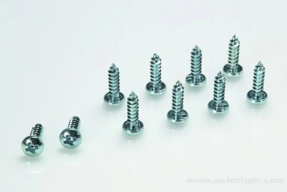 Vis Bombe Taraud 3.5X13 Acier (10) - GF-0175-008 - Gforce