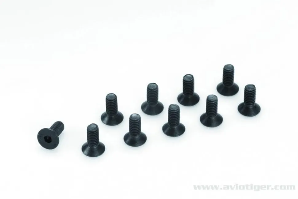 Vis Conique 6 Pan M5X30 Acier (10) - GF-0101-024 - Gforce